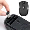 Miniatyrbilde 2 av 6: Trådløs Datamus – 6D Optisk for Hjem og Kontor Black Svart