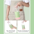 Miniatyrbillede 5 af 10: Portabel Mixer - Bærbar Genopladelig Smoothie Blender hvid white
