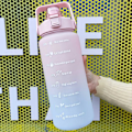 Pikkukuva 4 / 4: 2L Vesipullo Pillillä ja Ajan Merkinnällä vaaleanpunainen pink