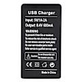 Miniatyrbilde 10 av 10: NB-2L Micro USB-strøminngang enkel ladekamera batterilader for Canon EOS 350D 400D S30 S40 S45 S50 S70 S80 G7 G9 DSC330 320 310 MD255 215 235