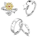 Miniatyrbillede 1 af 7: Antistressring, 4 Ringe Flerfärgad MultiColor