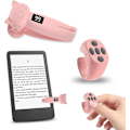 Pikkukuva 1 / 5: Sivun kääntötyökalu RF-kaukosäätimellä, Tiktok-sormus, E-lukulaitteen lisävaruste, yhteensopiva Kindle, Kindle Paperwhite -laitteiden kanssa
