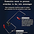 Miniatyrbillede 3 af 8: Nye Bil Vindrutetorker Booster Fjedre Universal Passende Vindrutetorker Arme Legering 2PCS