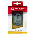 Miniatyrbillede 1 af 6: Avanceret SIGMA BC 7.16 Cykelcomputer m. Ledning - Sort