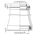 Miniatyrbild 3 av 4: NECO H373S Styrintegrerad 1-1/8"x1,5" 28,6/39,8 mm