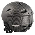Miniatyrbillede 2 af 6: Carbon Mat Ski- og Snowboardhjelm Mat XL +Gave