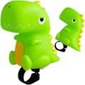 Miniatyrbild 1 av 4: Dinosaurie Barncykel Trådlös Varningssignal Handtrumpet