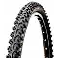 Miniatyrbillede 2 af 3: CST SORT TIGER CYKELDÆK SILDEPATTERN 20x1,95