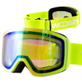 Miniatyrbillede 1 af 5: Fluorescerende Gule Børne Ski- & Snowboardbriller med Anti-dug & Revo Shift - 2024 WOOSH Optisk Kollektion