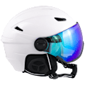 Miniatyrbillede 3 af 7: Integreret Visir Skihjelm Revo Shift – Inklusiv Gratis Gave til Snowboard og Ski