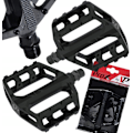 Miniatyrbillede 1 af 3: MTB Platformpedaler i Aluminium VP-506 Sort
