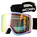 Pikkukuva 1 / 5: Woosh Optical Lasten Laskettelulasit Anti-Fog - Puuteriroosa/Minttu