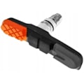 Miniatyrbillede 5 af 5: BARADINE Bremseklodser V-BRAKE 960V Orange 72mm til Cykler