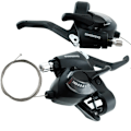 Pikkukuva 1 / 4: Shimano ST-EF41 7-Vaihteinen Musta Oikeanpuoleinen Vaihdevipu