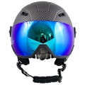 Miniatyrbillede 2 af 7: Skihjelm med Visir og Revo Linse til Snowboard - Medium +GRATIS