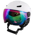 Miniatyrbillede 6 af 7: Ski- og Snowboardhjelm med Indbygget REVO SHIFT Multivisir + Ekstra Tilbehør