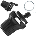 Pikkukuva 1 / 4: Shimano REVOSHIFT SLRV200LB - Kolmivaihteinen Vasemmanpuoleinen Vaihdevipu