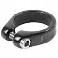 Miniatyrbillede 1 af 2: M-WAVE Sadelpindklemme med Unbrakoskruer 31,8 mm Sort Aluminium