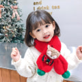 Miniatyrbild 3 av 5: Julhelg Barn Scarf Pojkar Flickor Fluffy Scarf Varm Vinter
