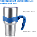 Miniatyrbilde 2 av 5: Håndtak for Tumbler, Mug Håndtak Plast Ergonomisk Kannebærer Håndtak for 20oz