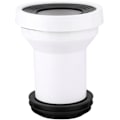 Pikkukuva 1 / 5: WC-liitin, WC-viemäri asennusliitin muovinen WC-viemäriputken asennusliitos tiivistysliitintarvike