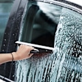 Miniatyrbilde 4 av 5: Squeegee Bil Tørketrommel, Bærbar Vannblad Silikon Dusj Squeegee