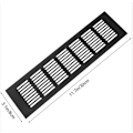 Miniatyrbillede 5 af 5: 2 STK Rektangulær Ventilationsrist, Rektangulær Luftventil, Luftventil, Rektangulær Ventilationsrist, Rektangulær Luftventilrist for Ideel Ventilation