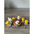Miniatyrbilde 2 av 4: Andesko charms til sko, 3d gårdsdyr andesko charms, kawaii blomstersko tilbehør til DIY