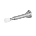 Miniatyrbilde 1 av 3: 2 stk. Fjær-dørstopp 78mm Veggmontert Dørstopp Metall Fjær Dørstopper for Vegg og Dørbeskyttelse (Sølv)