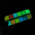 Pikkukuva 3 / 4: Kynsiväripigmenttijauhe Kynsijauhe Kynsikoristelu Kynsiglitter 12 väriä Kynsifluoresoiva