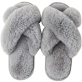 Miniatyrbild 2 av 5: Hemmaslippers Damtofflor Vinter Mjuka Plysch Inomhus Tofflor Tofflor Päls