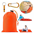 Miniatyrbild 2 av 5: Nödsömn Säck Överlevnad Sovsäckar Nödfilt Utomhus Camping (1st)