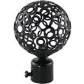Miniatyrbilde 5 av 5: 2 stk dekorative gardinstang ende draperi stang finaler hode for indre diameter 22mm