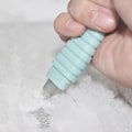Miniatyrbilde 2 av 3: 1 stk Kjøleskap Is-skrape Kjøkken Spade Fryser Rustfritt Stål Multifunksjonell Praktisk Kjøleskap Tilbehør, 19x4.5cm