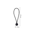 Miniatyrbillede 5 af 5: 20 stk. elastiske bungee-snore til presenninger, telte, camping, presenninger, plakater, 15 cm, sort
