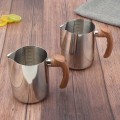 Miniatyrbilde 3 av 4: Melkeskummer i rustfritt stål for espresso, cappuccino og melkeskumming 100 ml