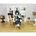 Miniatyrbillede 3 af 5: Obanai Figur Anime Djæveldræber Spiser Risboller Siddende Positur D