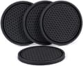 Bilkoppshållare, 4-pack Universal Auto Anti Slip Cup Holder Insert Coaster,