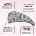 Miniatyrbilde 5 av 5: Mikrofiber Håndkle Hår Wrap Hår Tørking Caps Ekstrem Myk Ultra Absorberende, F