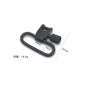 Miniatyrbild 4 av 5: Qd Tactical Strap Buckle Trästöd Strap Buckle Strap Loop 2 st