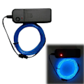 Miniatyrbild 1 av 5: Bil LED-inredning Strip Light 3m Neon String Lights Glowing Ambient