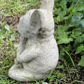 Miniatyrbillede 5 af 5: Udendørs Fransk Bulldog Have Statue Meditation Resin Håndværk Hund Mindesmærker D