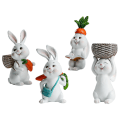 Miniatyrbild 1 av 5: Påskägg Kanin Present Söta Kanin Dekoration Prydnader Barnrum Des