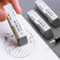 Miniatyrbillede 4 af 5: Grå Frosted Viskelæder Sand Viskelæder Mat Viskelæder Blæk Pen Kuglepen