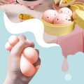 Miniatyrbilde 3 av 5: 3PCS Piglet Dumpling Squishy, Sensoriske leker Angstlindring Elementer Piglet med