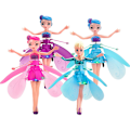 Miniatyrbillede 3 af 3: Magisk Flyvende Fe Prinsesse Dukke, Flyvende Fe Dukke Legetøj kompatibel med Piger, Sky Dan