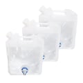 Miniatyrbillede 1 af 5: Sammenklappelig nødvandbeholder vandbeholderpose, frysbar, BPA-fri plast