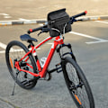 Miniatyrbillede 5 af 5: 3L Cykelstyr Stasholder, Styrtasker med Touchscreen og Justerbar Skulderrem, Vandafvisende Cykelforstaske, Stor Kapacitet Cykeltaske, R