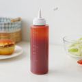 Miniatyrbilde 1 av 3: 1 stk 300 ml plast klar klemmeflaske for saus