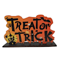 Miniatyrbillede 3 af 4: Halloween Borddekorationer, 3 stk. Happy Halloween Træ Centerpieses S